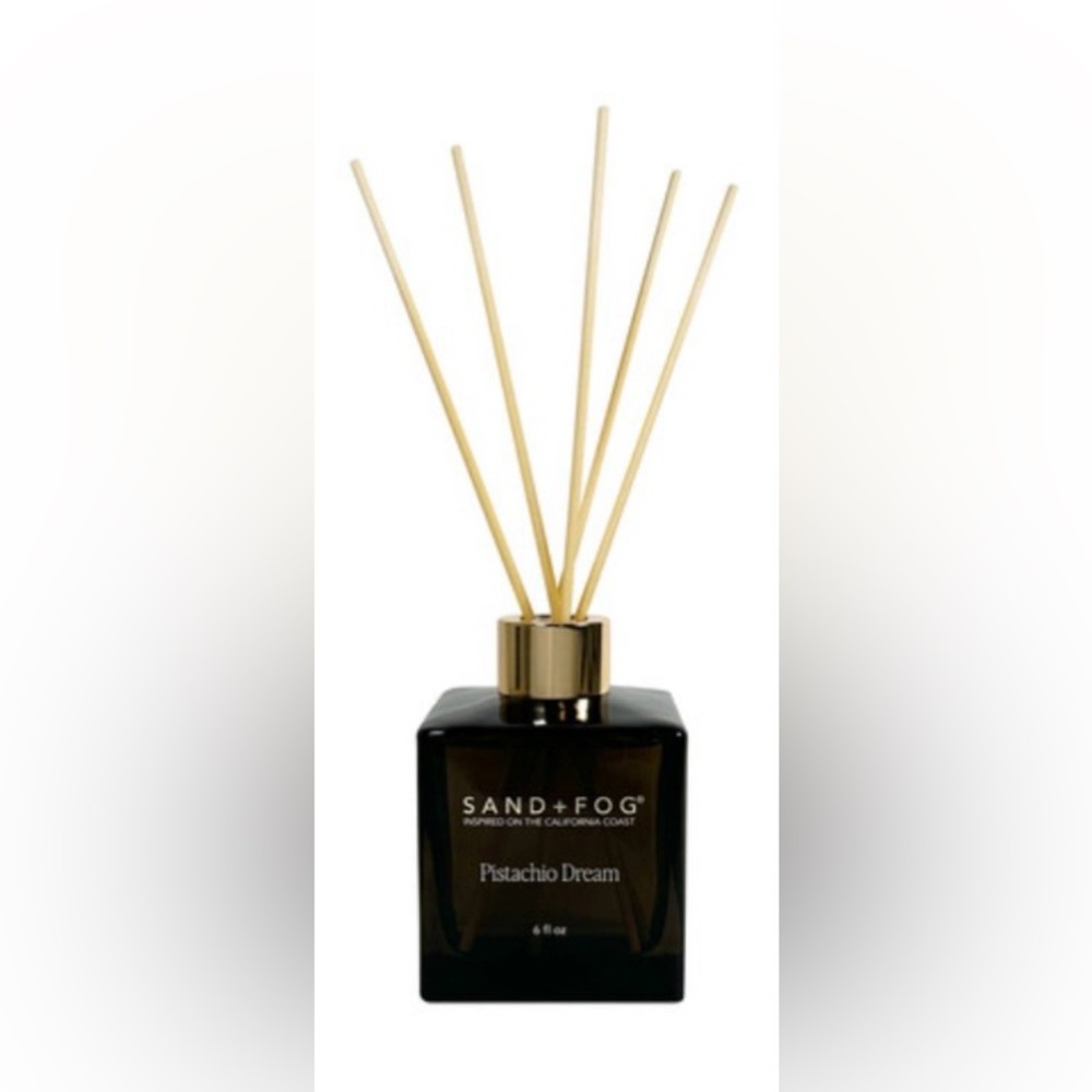 SAND+FOG Pistachio Dream Reed Diffuser - Black